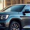 Larry Nguyen, local Realtor, by his sparkling SUV