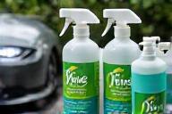 Eco products and water-saving detailers at work